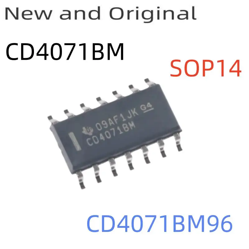 

CD4071BM SOP14 CMOS OR GATES