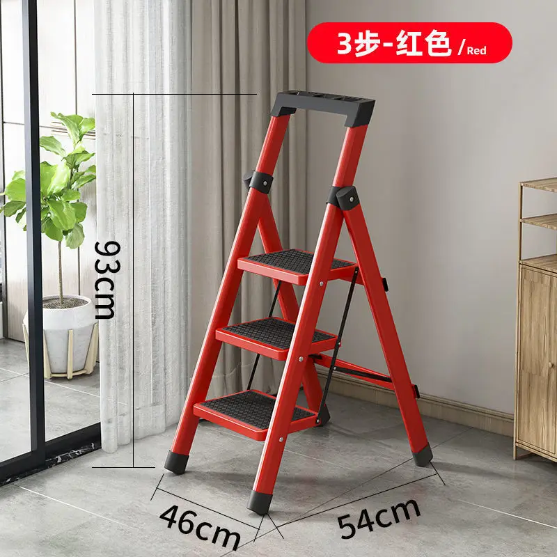 

Household safety folding Thickened indoor herringbone Stairs Telescopic Step