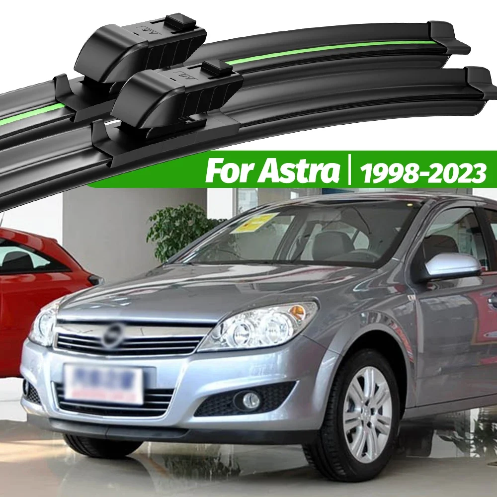 For Opel Astra G H J K L 1998-2023 2pcs Front Windshield Wiper Blades 2003 2010 2016 2019 2021 Windscreen Window Accessories