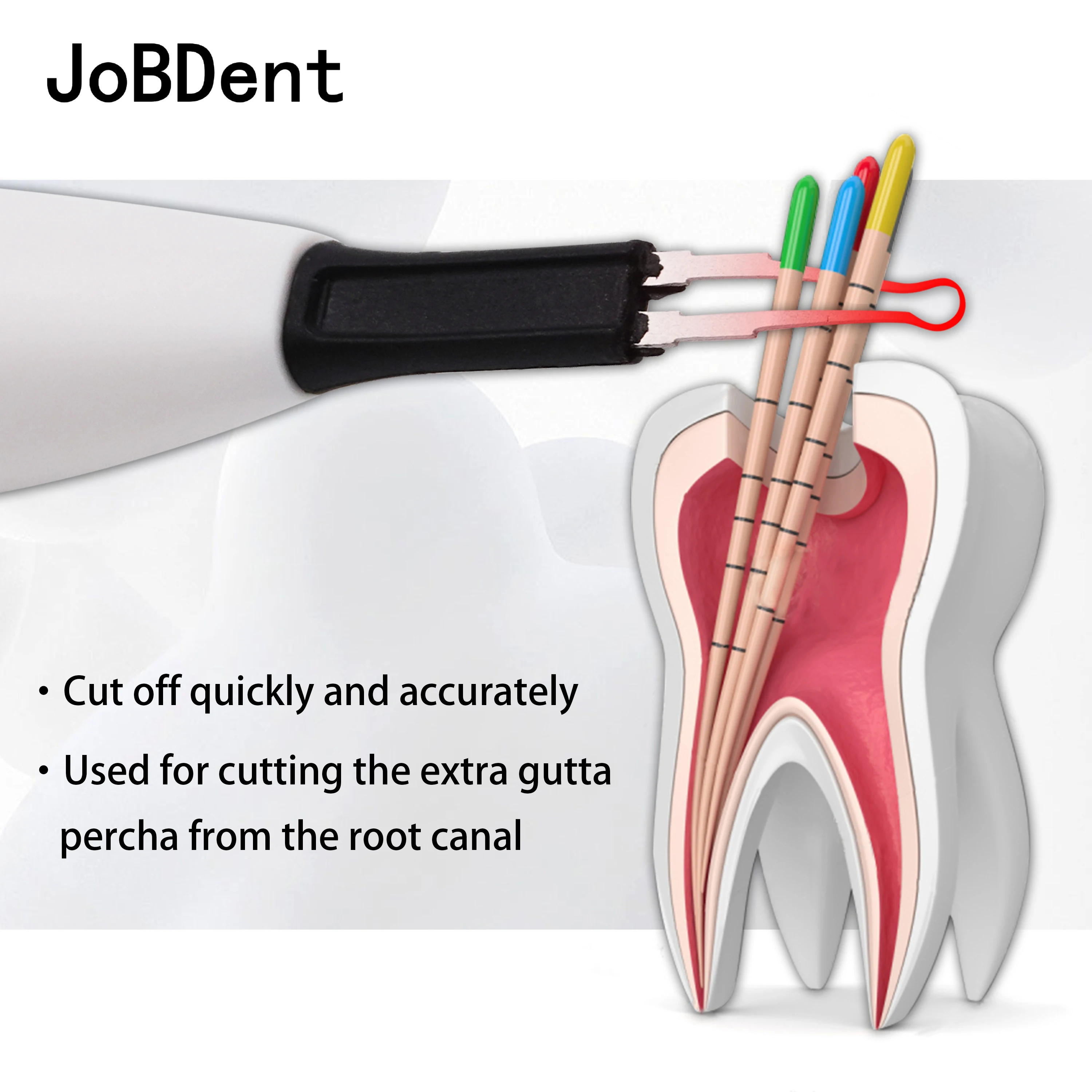 Gutta Percha Disjuntor Cortador Dissolvido, Dentista Cortador De Goma De Dente, Oral Dental, 4 Dicas, Endo, Clareamento