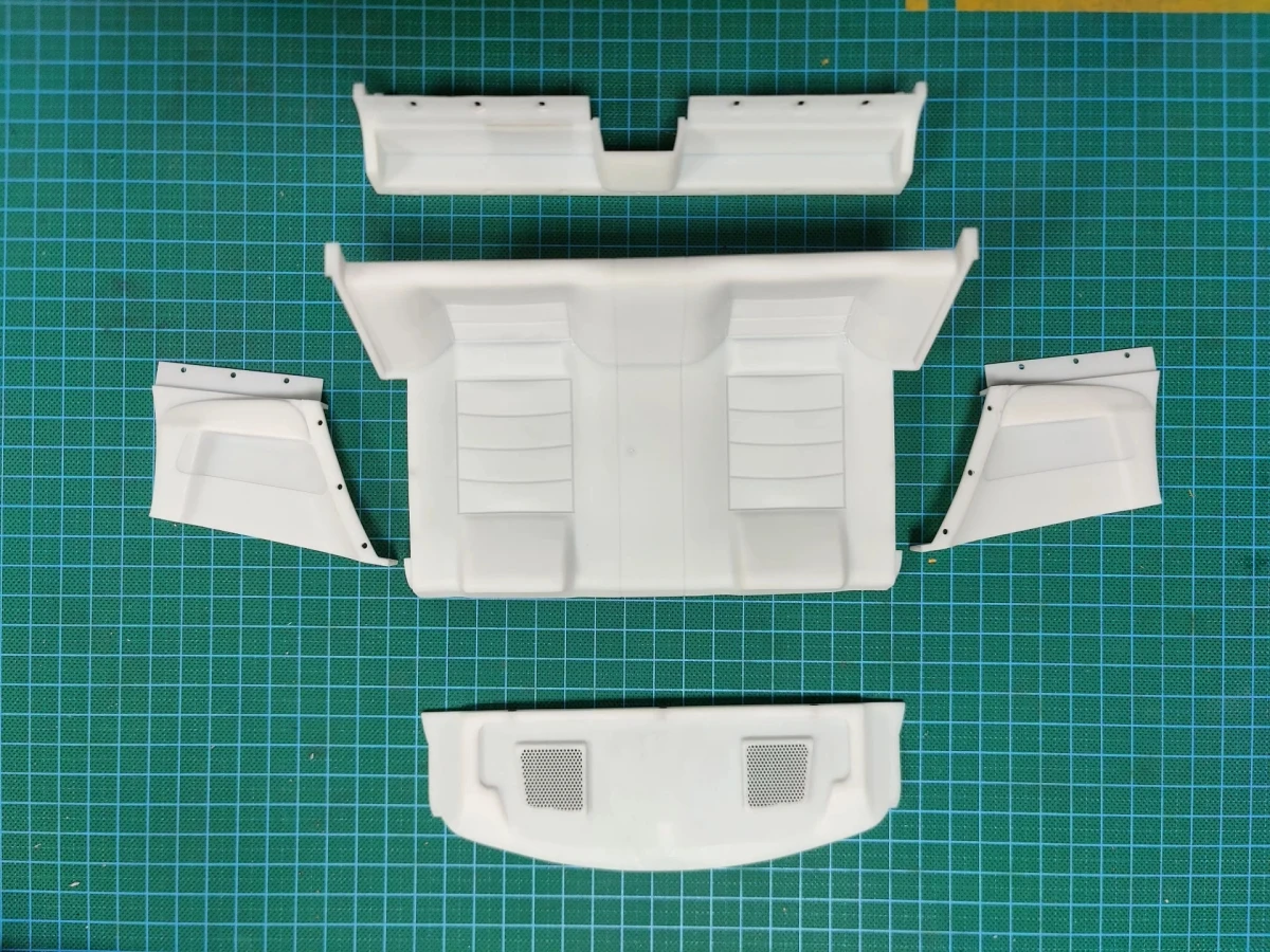 

Capo Racing 3D Printed Interior Rear Seat kit for 1:8 scale RC Drift Car Capo gtr r34