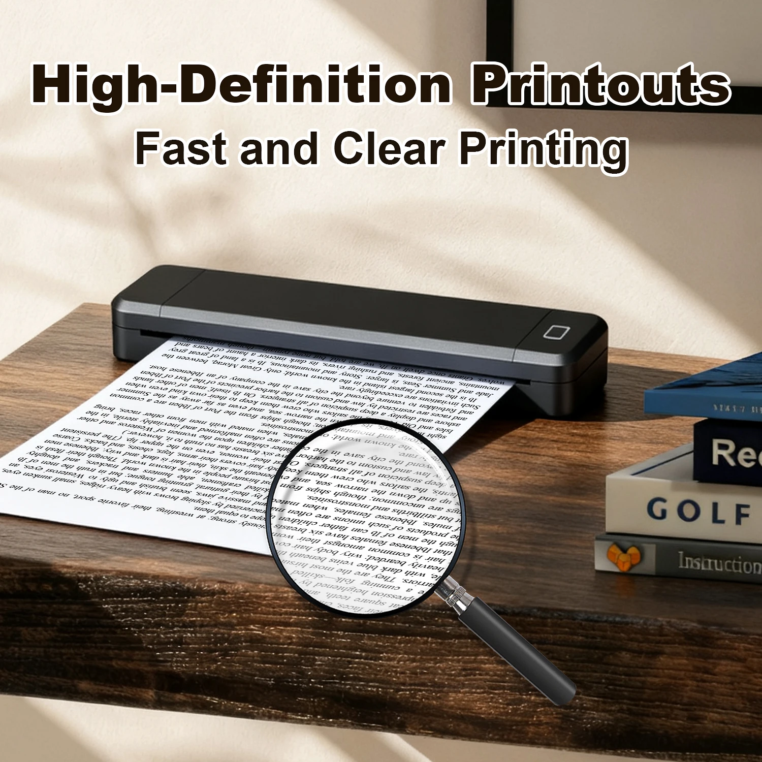 New Bluetooth Inkless Printer D210 X8 Portable Thermal HD Printer Compatible with iPhone Android Mac Window Office Electronics