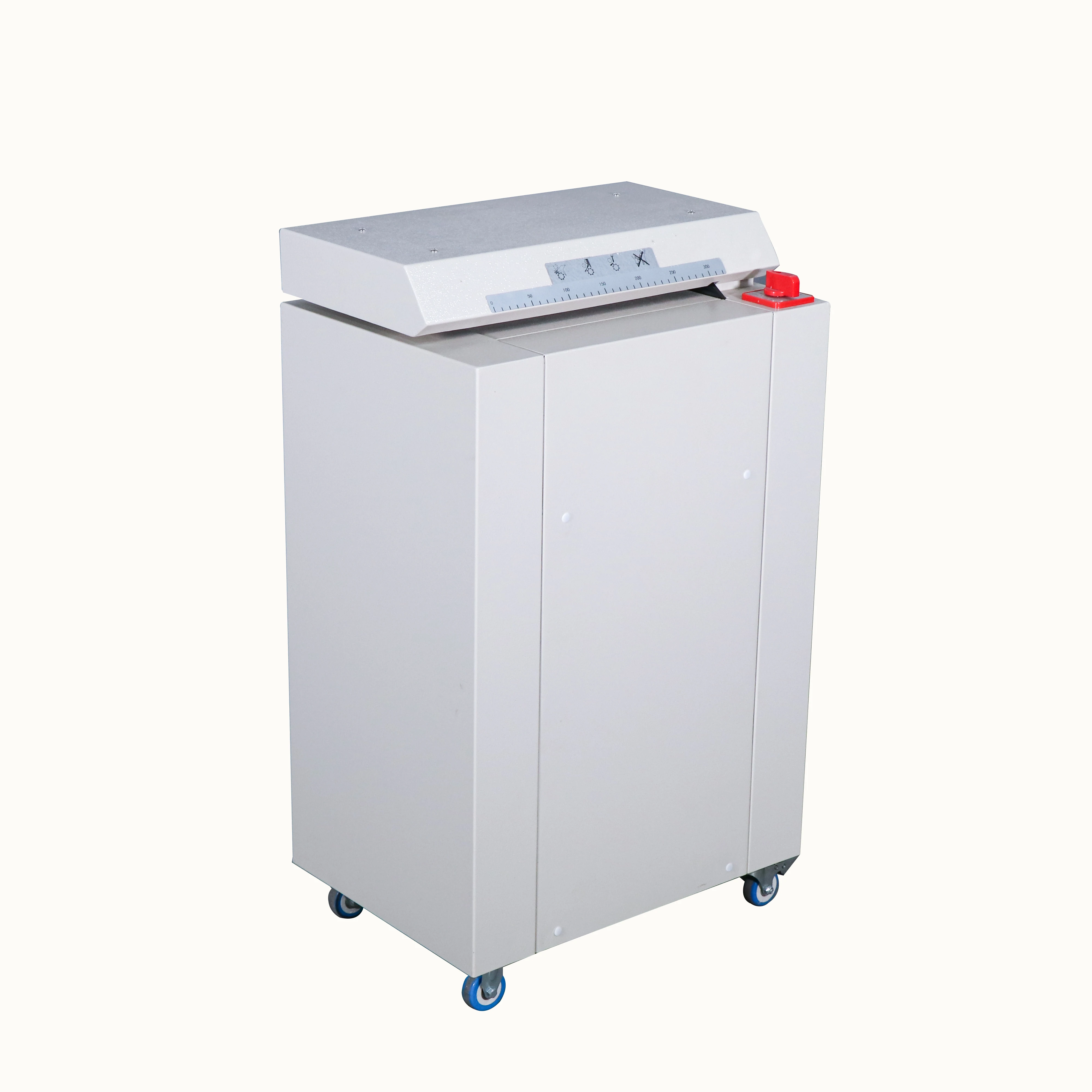

2025 New Model Industrial Normal Electric Paper Shredder Machine Cross-Cut 50-99L Capacity for Cardboard CD Shredding