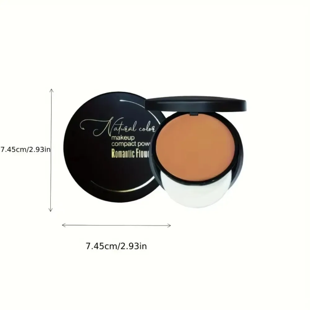Sweat-Resistant Contouring Powder Palette Buildable Coverage Matte Tones Highlight Dark Color Shadow Makeup For All Skin