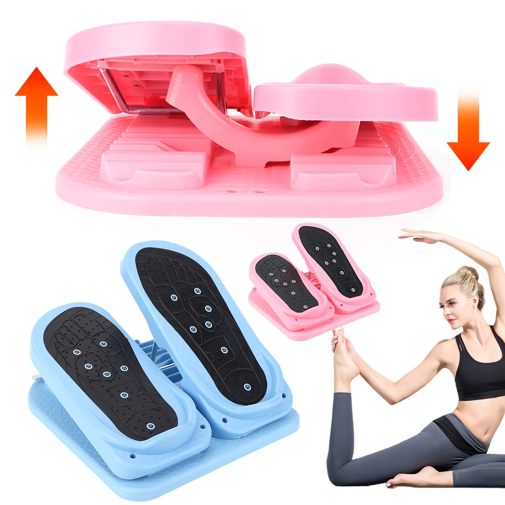 Slant Board Ankle and Foot Incline Board Adjustable Balance Board 2 Modes Portable Stepper Folding for Strength Training