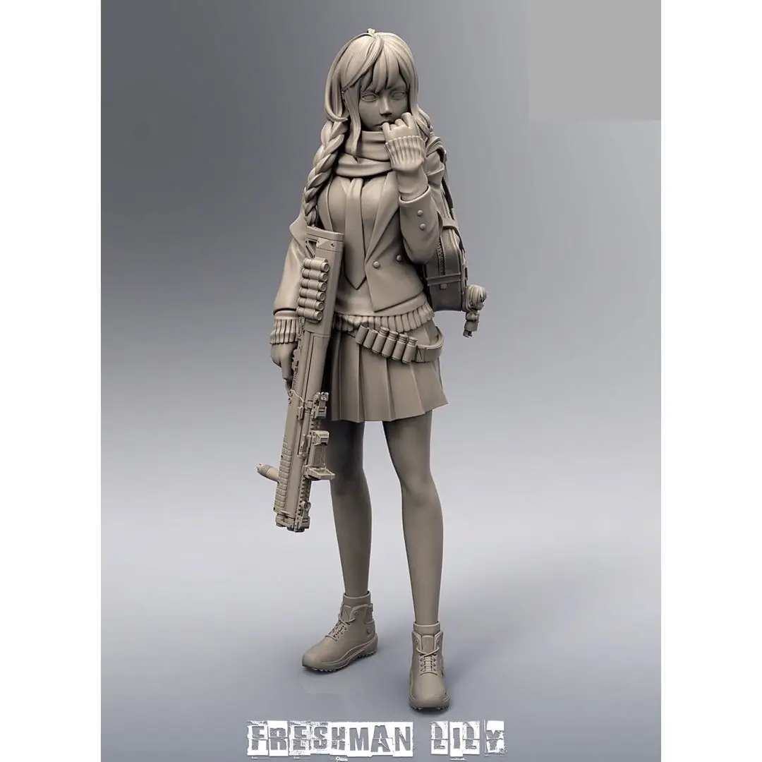 

1/16 Resin Model Figure GK， Unassembled and unpainted kit