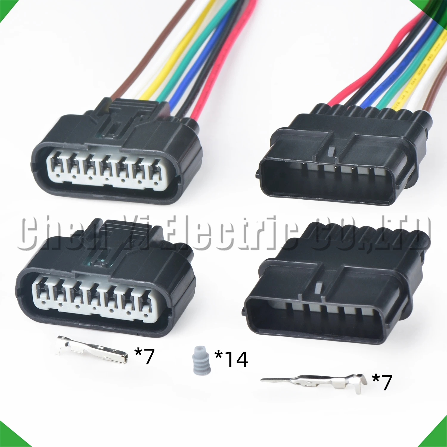 7 Pin Automotive Connectors LED headlight driver Wire harness Plug 6189-0855 For Honda Accord Odyssey Civic ‌SPIRIOR