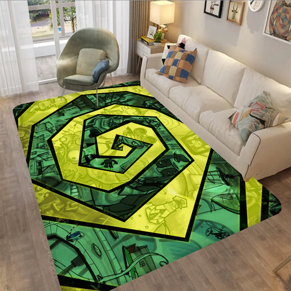 

Psychonauts Long Rugs Cheaper Anti-slip Modern Living Room Balcony Printed Bedside Area Rugs