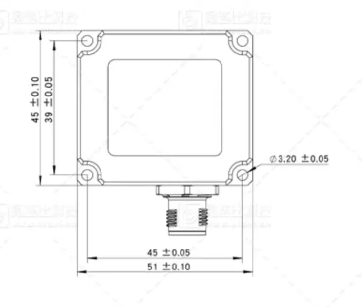 High-precision 9-axis attitude sensor IMU inertial measurement module LPMS-IG1 RS232