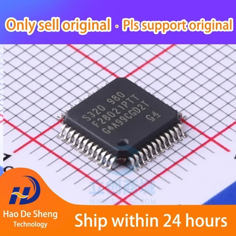 10PCS/LOT TMS320F28021PTT  LQFP-48  New Original in Stock