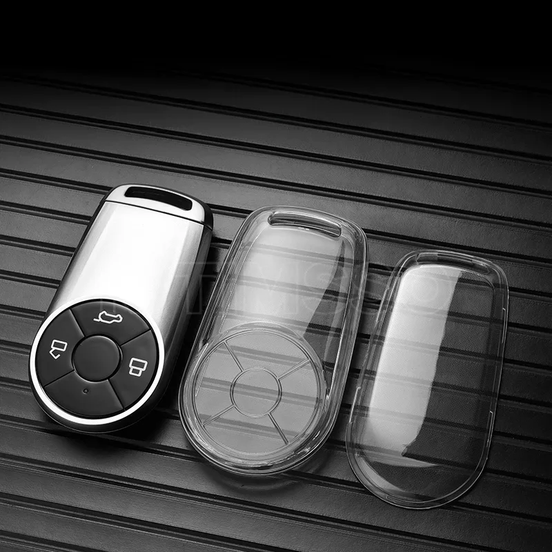Tpu Car Key Case Cover Shell Bag For The GWM HAVAL H6 M6 ORA Good Cat White Cat IQ Car-Styling Holder Shell Protection