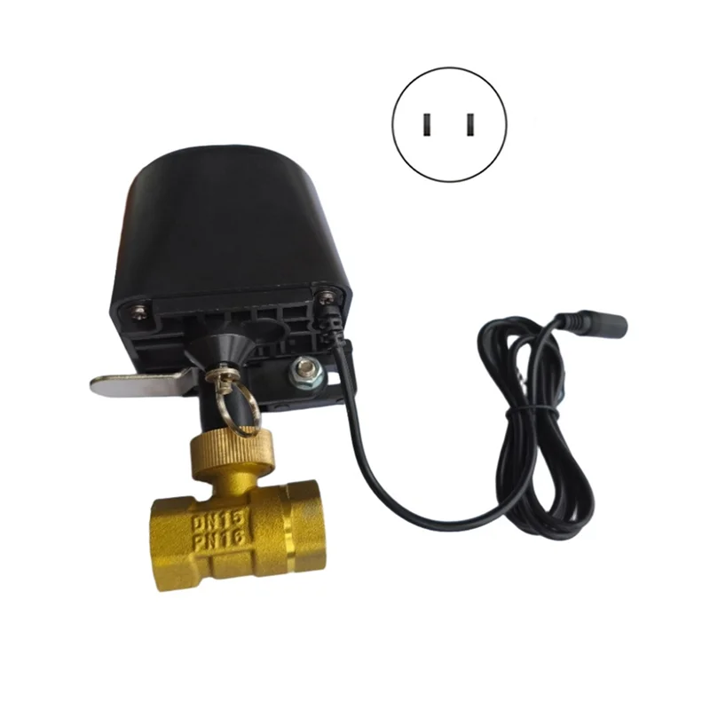 Tuya Smart 3.0 Vavle Wifi Stop Check Valve Gases Water Valve DN15 Wireless Timer Switch Control For Alexa Google Home