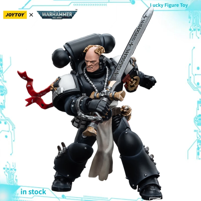 

【In Stock】JOYTOY Warhammer 40K Black Templars Emperor's Championship Bayard's Revenge Military Model