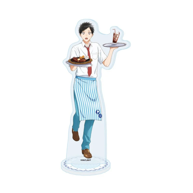 Blue Box 15CM Character Acrylic Figure Stand Two‑Sided Printed Model Plate Desktop Ornament Fan Collection Gift Keychain