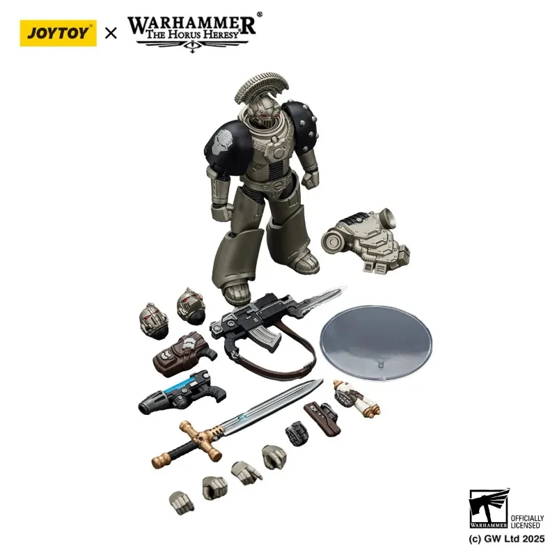 Pre-order JOYTOY Warhammer40K 1/18 Action Figure Iron Warriors MKVI Tactical Command Squad Chosen Figures Toys view 4