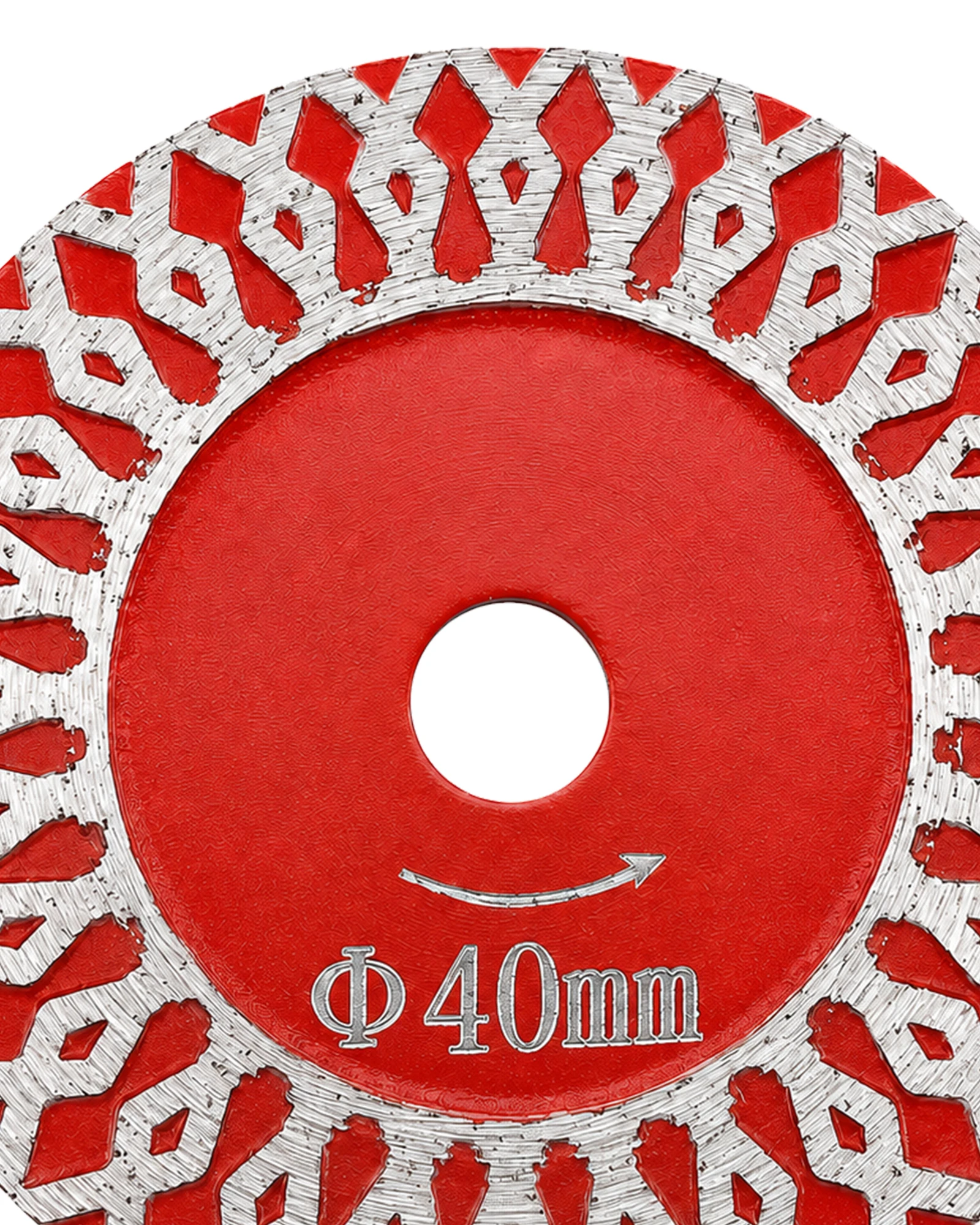 DT-DIATOOL 5-teiliges Diamant-Sägeblatt-Set mit Flansch und Sechskantschlüssel für Marmor-, Granit- und Steinschnitzereien – Detail 5