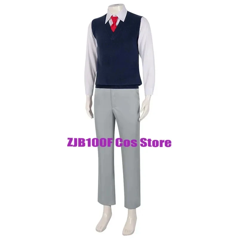 Prévente Costume de séduction 2.5D Anime Okumura Masamune Cosplay Uniforme scolaire JK avec perruque pour fête