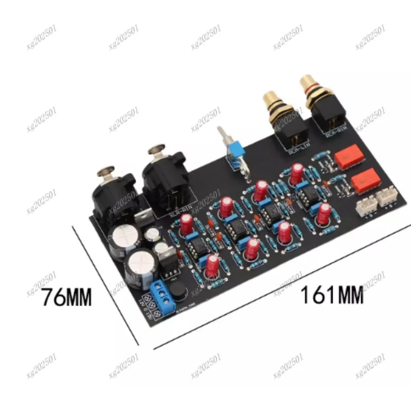 XLR RCA to Balanced Output Board - Dual Channel Balanced Unbalanced Audio Converter