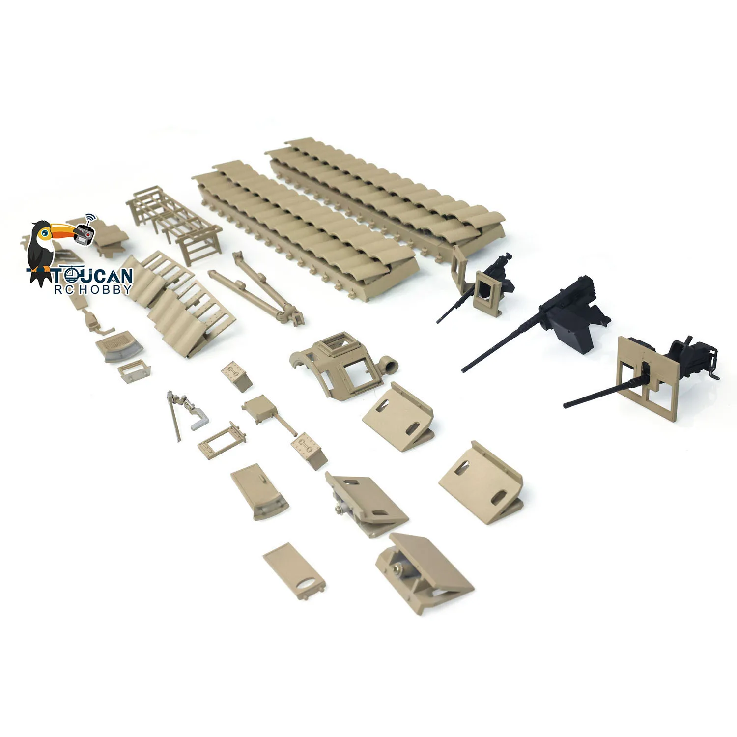 Część zamienna M1A2 Abrams TUSKII Zestaw ulepszeń do zabawek Tamiyaya Heng Long 1/16 Plastikowy czołg RC Zdalnie sterowany model Panzer