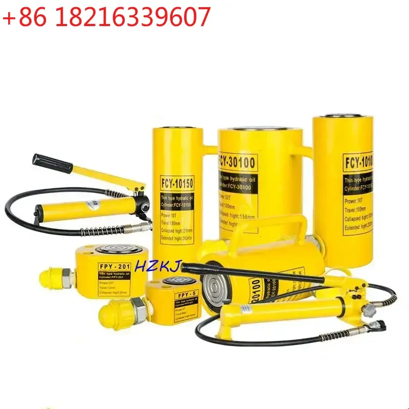 TAO Long type hydraulic cylinder FCY-20150 hydraulic jack with 20T output, 150mm piston stroke with CP-700 pump