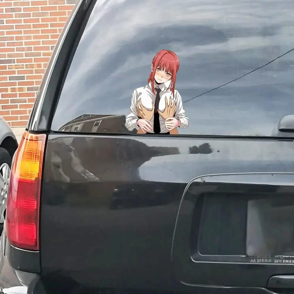 ملصق جسم أنيمي أنثوي ، سيارة ، نافذة ، كمبيوتر محمول ، دراجة نارية ، لوح تزلج ، حقائب ، ديكور ذاتي الصنع ، ملحقات ديكور ، 1 * #5