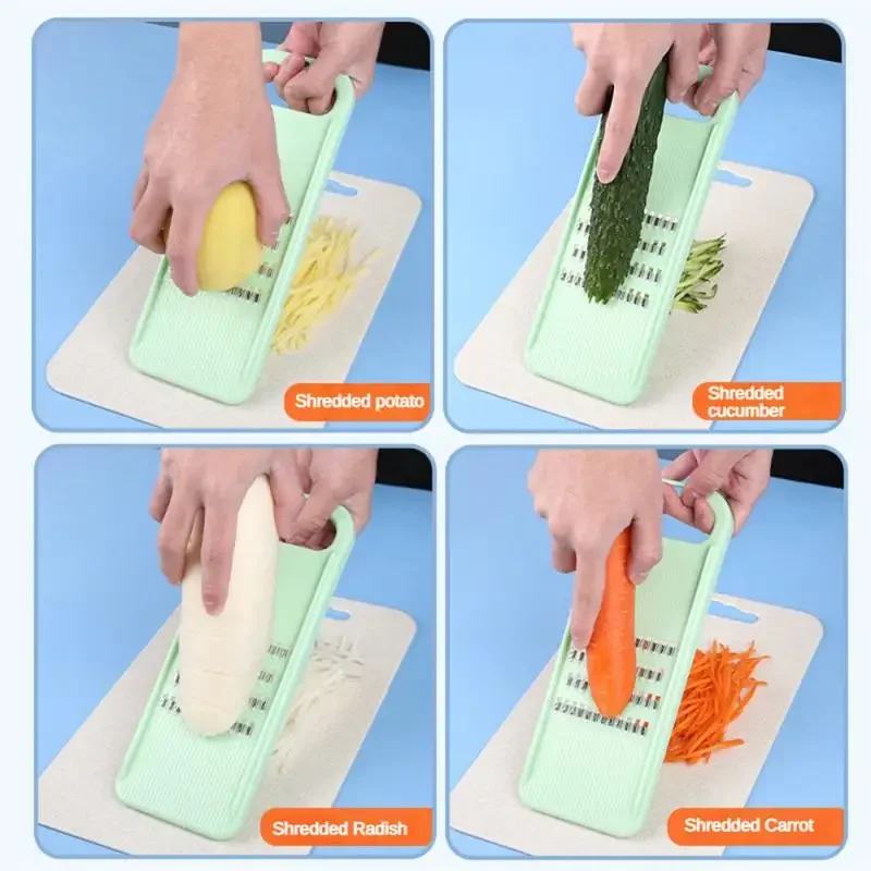 1/3Pcs Vegetable Grater Potato Grid Slicer Carrot Chopper Cutter Wave knife Chipper Salad Kitchen Shredder Peeler Masher Tools view 4