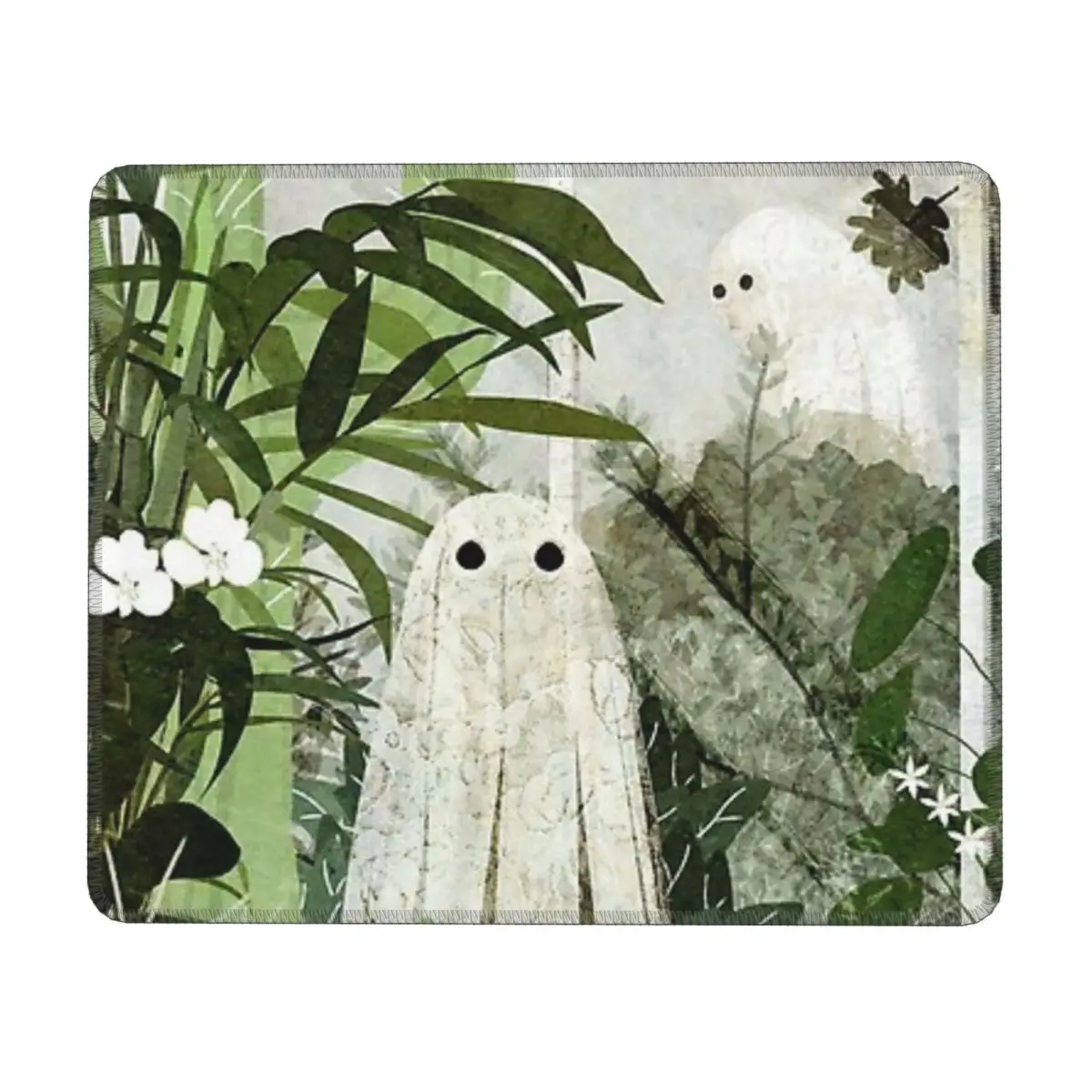 There's A Ghost In The Greenhouse Again Mouse Pad Gaming Laptops Mousepad Gamer Carpet Keyboard Mat Desk Protector