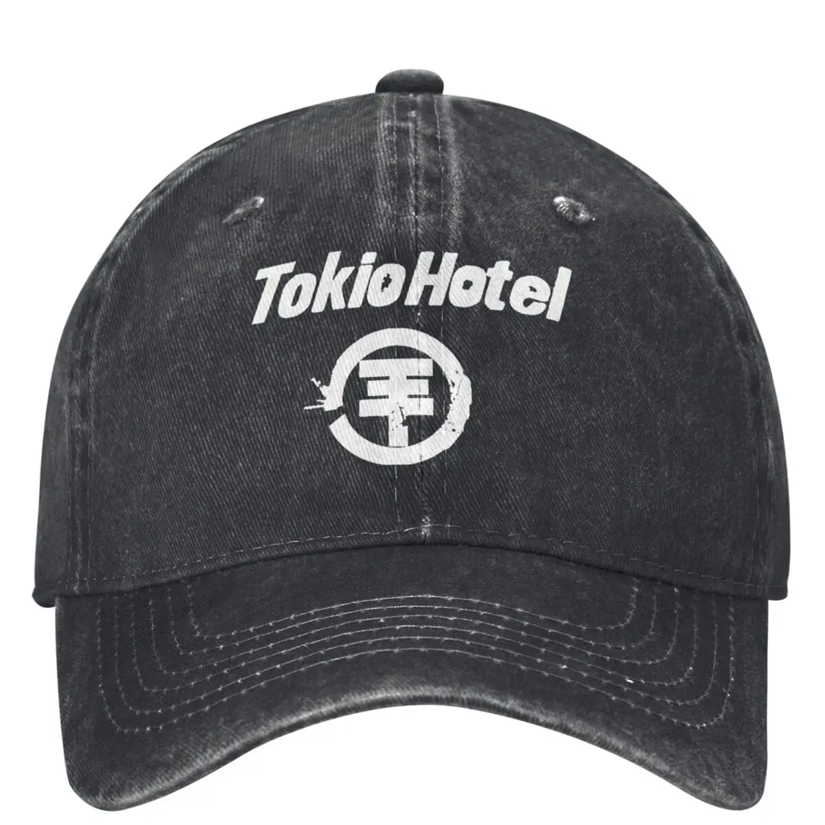 

Genres Pop Baseball Cap tokio hotel logo Men Adult Sunscreen Trucker Hat Summer Fitted Retro Kpop Rock Baseball Caps