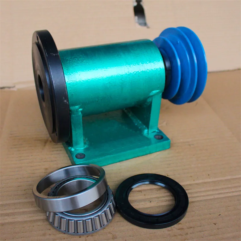 CNC 160mm Flange Large Power lathe spindle instrument head 3 / 4 claws 160mm chuck can be installed For Iron processing