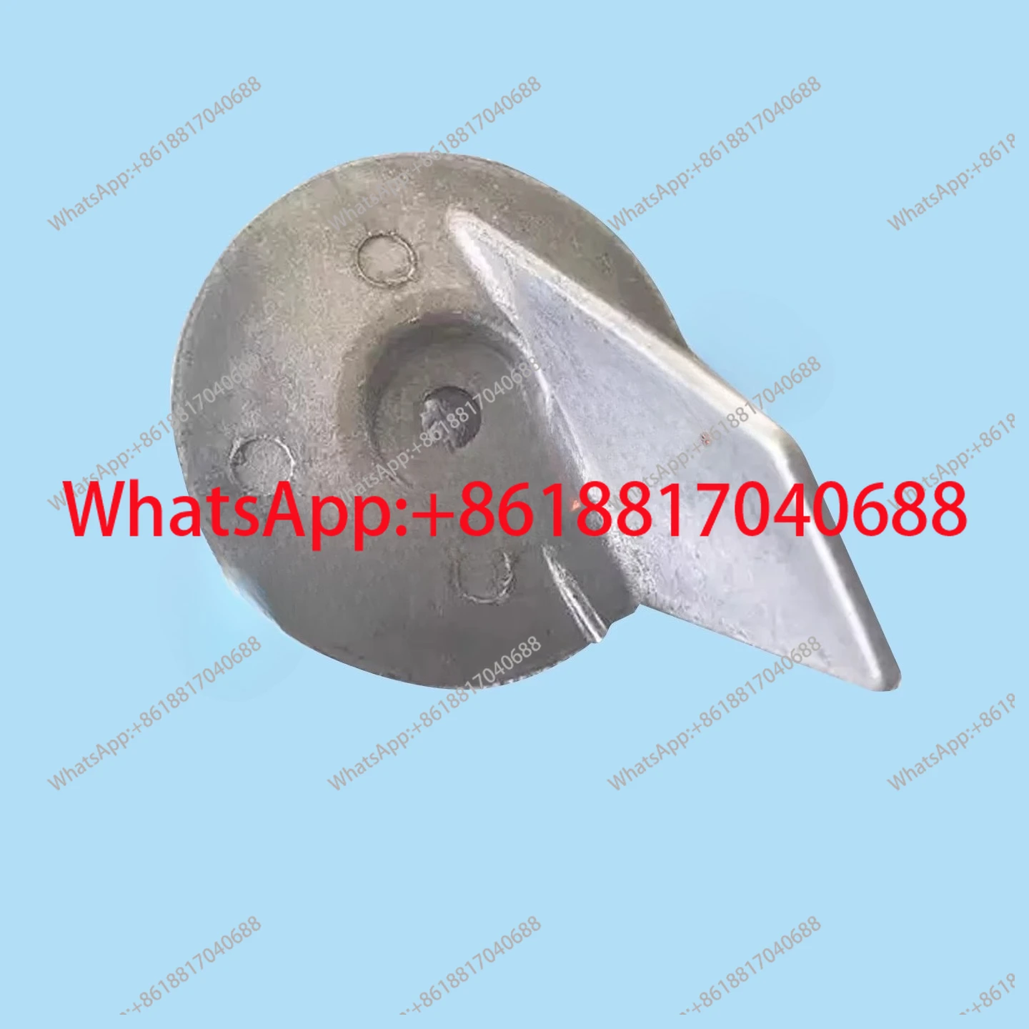 Suitable for 2 punches 9.8 horses 9.9 horsepower 12 outboard machine anti-corrosion zinc block anode block