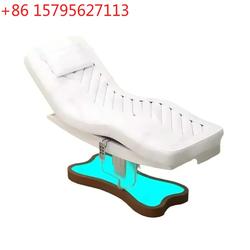 

Электрическая косметологическая кушетка с 3 моторами, LED-подсветкой и массажной функцией для салонов красоты, для микротерапии и комплексных процедур