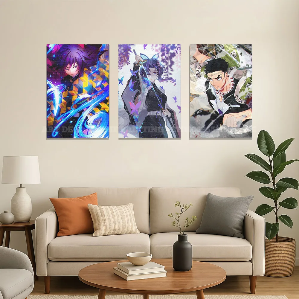 Anime Wall Artwork Home Decor Schilderen HD Print Moderne Posters Canvas Foto Voor Demon Slayer: Kimetsu Geen Yaiba Karakter Gift