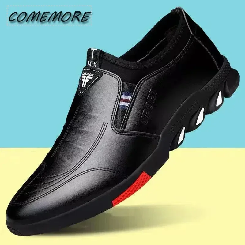 Fashion Comfortable Platform Shoes Outdoor Lightweight Slip on Casual Luxury Sneaker Spring Autumn Footwear Anti Slip Round Head