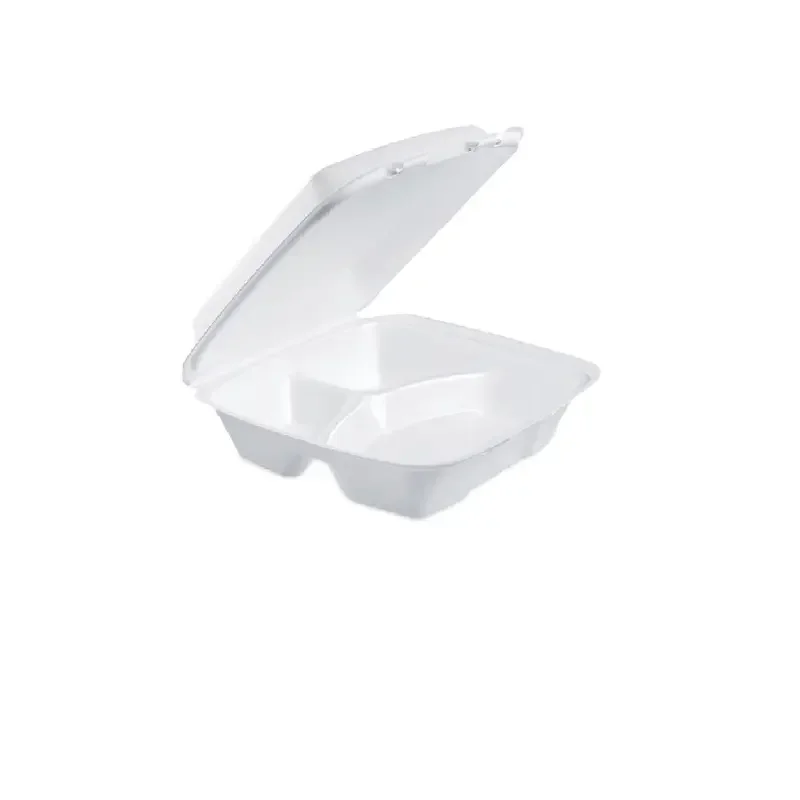 

White Food Containers, Foam