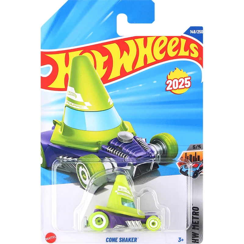 Hot Wheels 2025-N حافظة سيارات مصنوعة من خليط معدني، 1:64 دييكاست نموذج المركبات، بورش 911 فورد جي تي بي ام دبليو هوندا القطط لاكي، ألعاب أطفال للأطفال #4