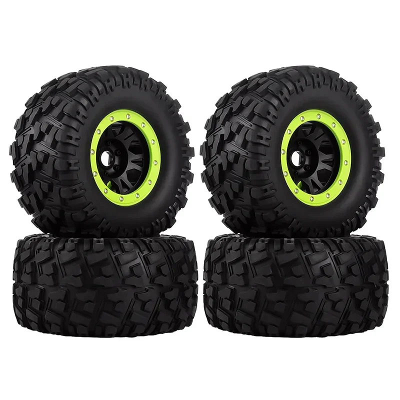 2/4Pcs 166Mm Wheel Tire 17MM Hex For 1/7 1/8 1/10 TRXS Sledge SUMMIT E-Revo Arrma Mojave Kraton HPI Savage RC Car