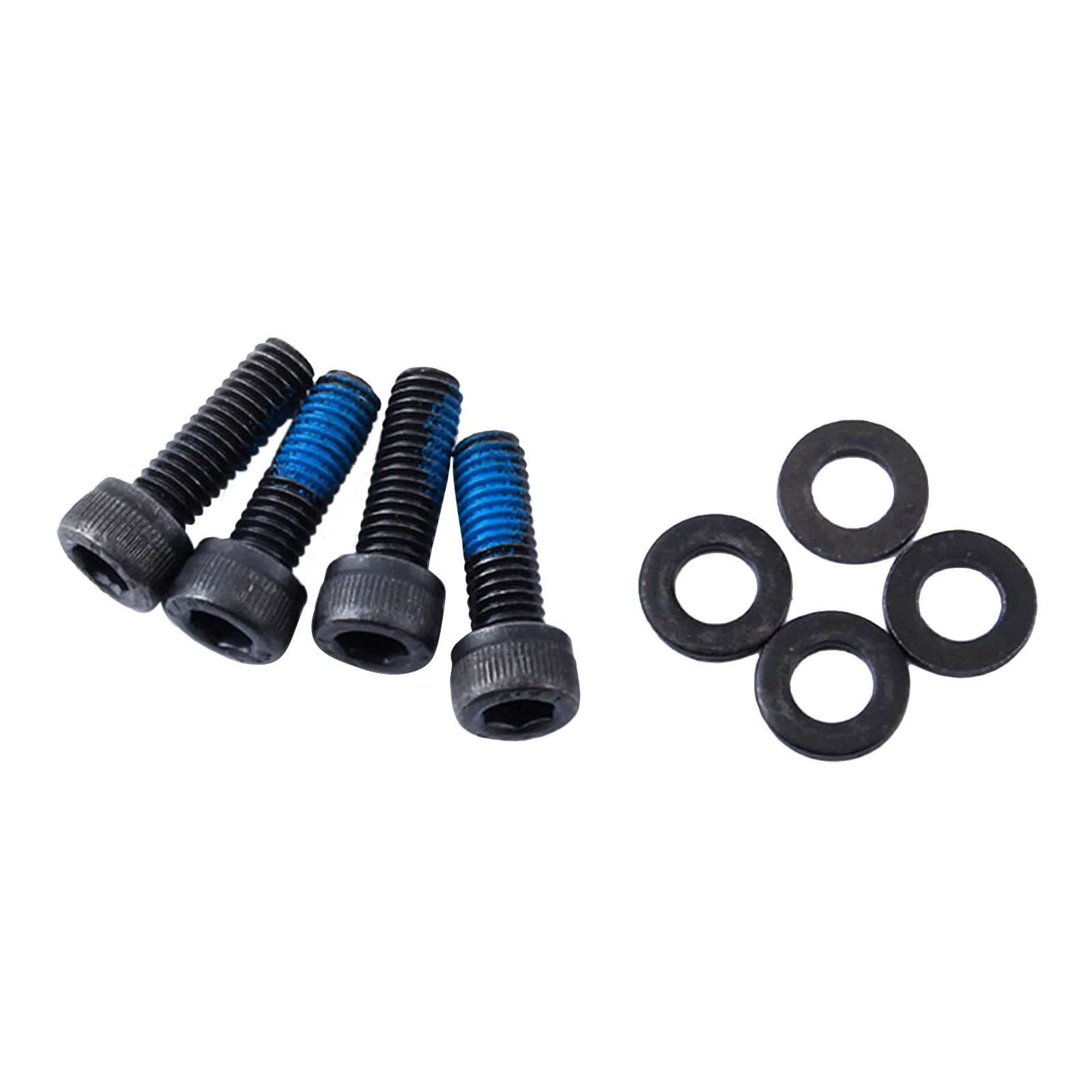 

4Pcs Bike Disc Brake Fixing Screws M6x18 High Durable Anti- Set Replacement Brake Screw