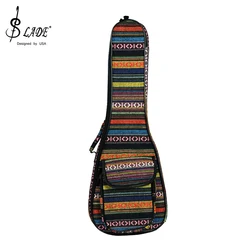 SLADE 23 Inch Ukulele Case Mini Guitar Bag Waterproof Oxford Cloth Backpack Ukulele Guitar Handbag Guitar Parts & Accessories