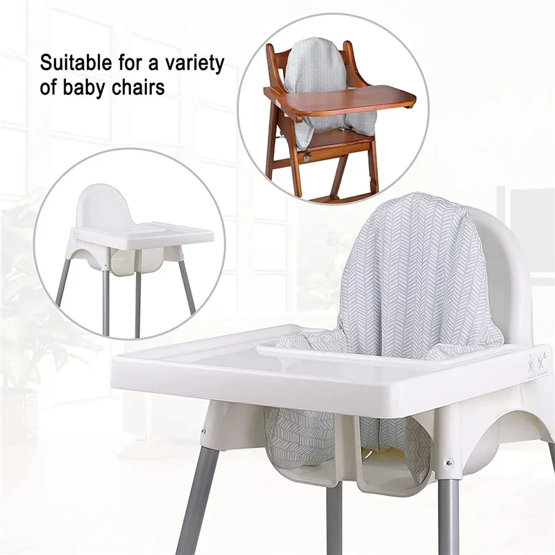 Soft Infant Seat Puffs Built-in Inflatable High Chair Back Cushion Baby Sofa Feeding Chair Seat Baby Feeding Chair Cushion