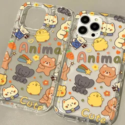 Cartoon Soft Case For Samsung A54 5G A55 A53 A15 A34 A33 A32 A14 A13 A12 A52 A05 A23 A24 A73 S24 Ultra S23 S22 S21 S20 FE Cover