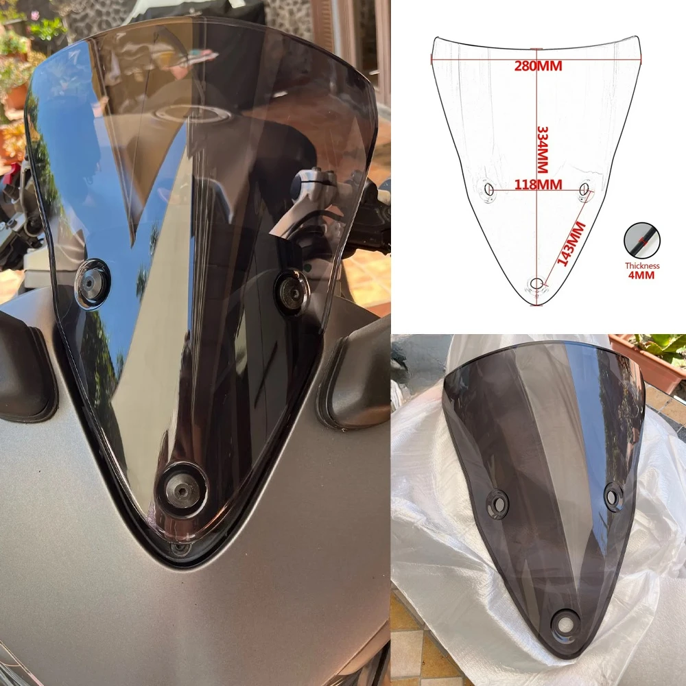 

Motorcycle Windshield Windscreen Deflector Airflow Deflectors For DUCATI 939 950 Supersport 939S 950S Super Sport S 2017-2022