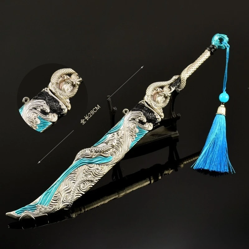 26 سنتيمتر/10.24in كاتانا السيوف NarakaBladepoint سلاح نموذج الساموراي المعادن لعبة الأجهزة الطرفية تأثيري هدية لوازم الحفلات اللعب في الهواء الطلق