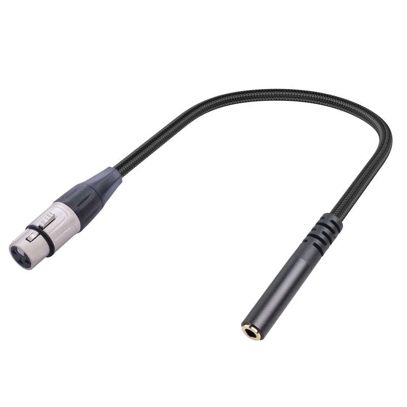 Converter Adapter Cable 3.5 3.5mm Female To 3Pin Female Microphone