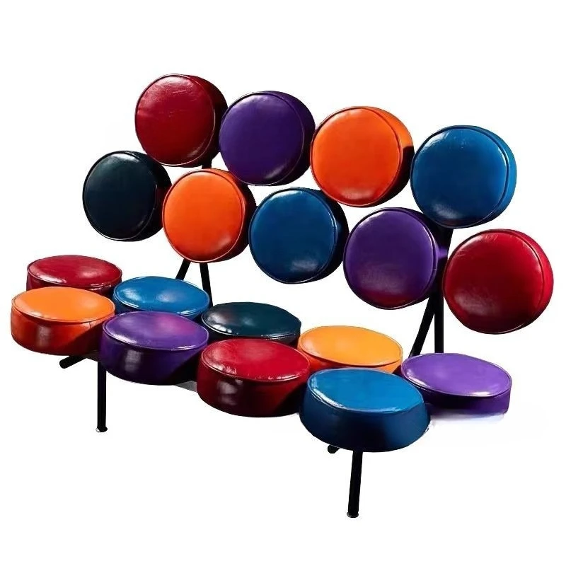 

Creative Personality Sofa Chair Living Room Villa Hotel Reception Area Leisure Chair Model Room Multi-person Chair