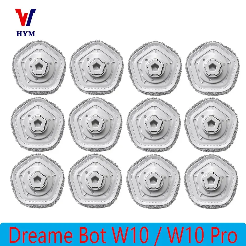 Mop Pad For Dreame W10 Accessories Robot Vacuum Cleaner Dreame W10 Pro Vacuum Self-Cleaning And Mop Mop Cloth Replacement parts