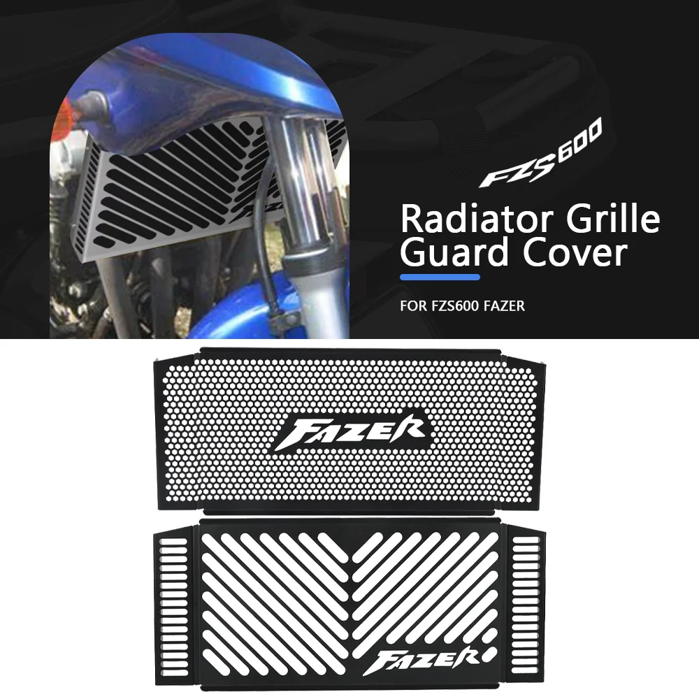 

FZS 600 FAZER Motorcycle Parts CNC Radiator Guard Grille Cover Protector For YAMAHA FZS600 FAZER S 1998 1999 2000 2001 2002 2003