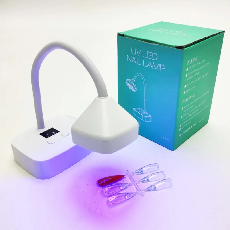 Nageldroger Draadloze Flash Cure UV-licht Led-lamp voor gelnagels, oplaadbare Mini Sun UV Led-nagellamp Professioneel