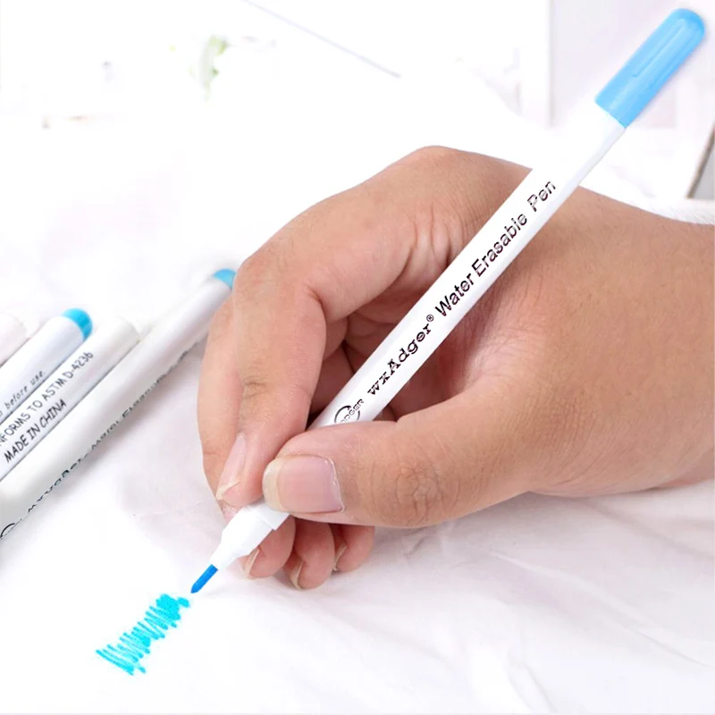 Air Water Erasable Pen For Lace Wigs Making Mark On Wig Cap Fabric Marker Temporary Marking Auto-Vanishing Pen For Cloth Sewing