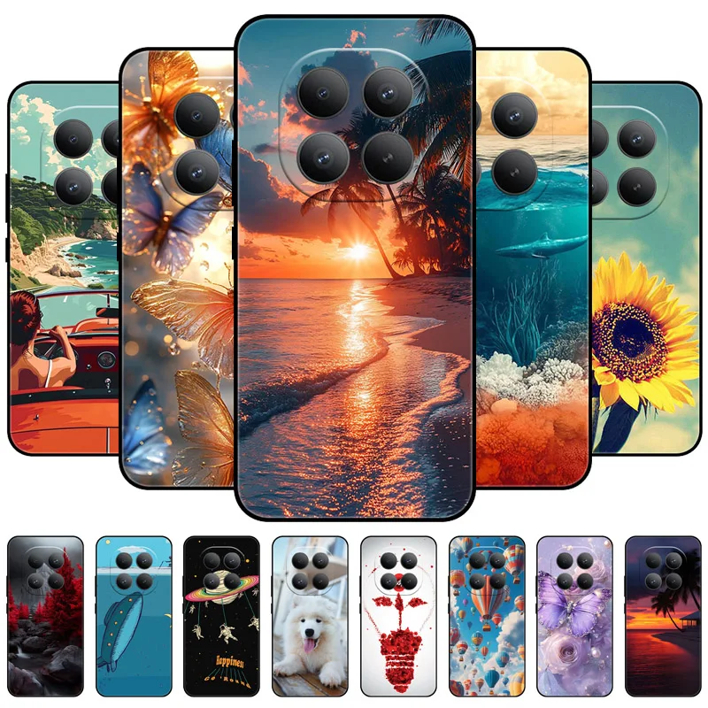 Capa para Poco M8 Pro, Capa para Xiaomi Poco M8, Capa TPU à prova de choque, Bumper de silicone macio, Capa para Poco M8Pro M 8, Protetor de câmera.