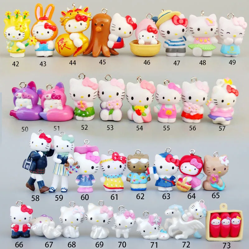 

1 шт. Miniso KT подвеска из смолы подвески Diy Cat ювелирные изделия серьги аксессуары ручной работы телефонная цепочка брелок материал браслета 42